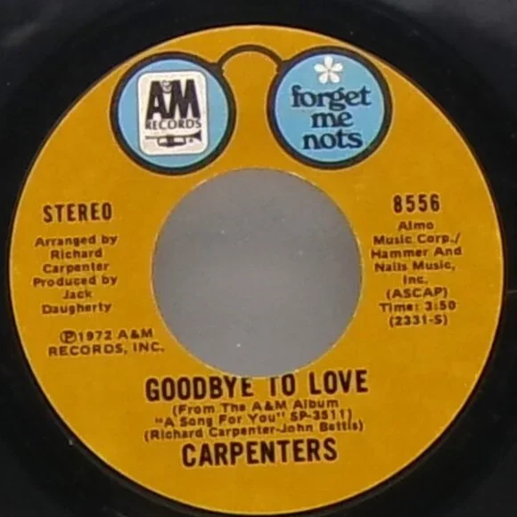 Top of the World/Goodbye To Love by The Carpenters 45 - Picture 6 of 6